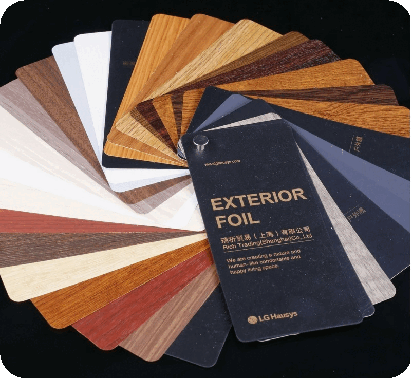 Ламинация окна Melke Wide