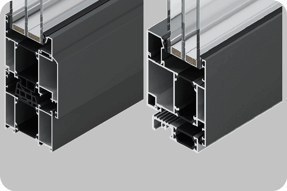 Алюминиевые окна, двери, порталы